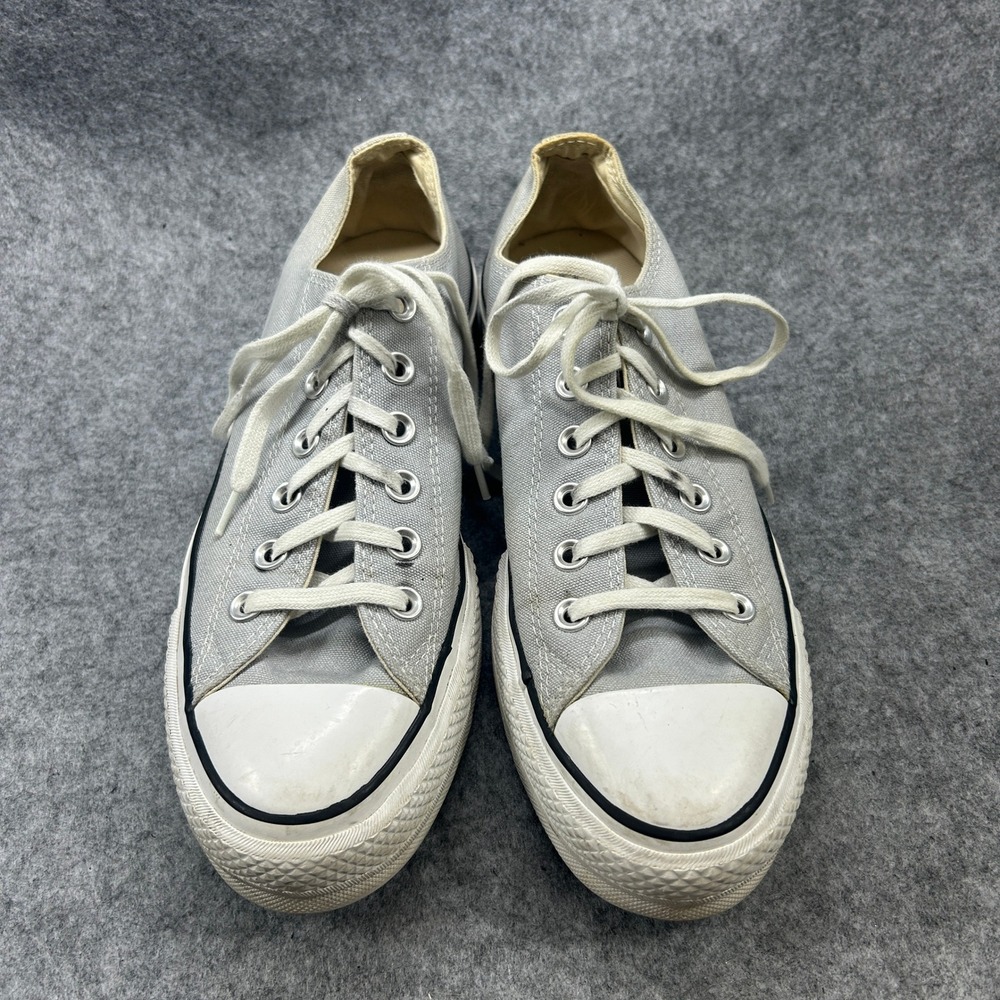 Converse Womens Chuck Taylor All Star Lift Sneakers 8 Grey Canvas Platform